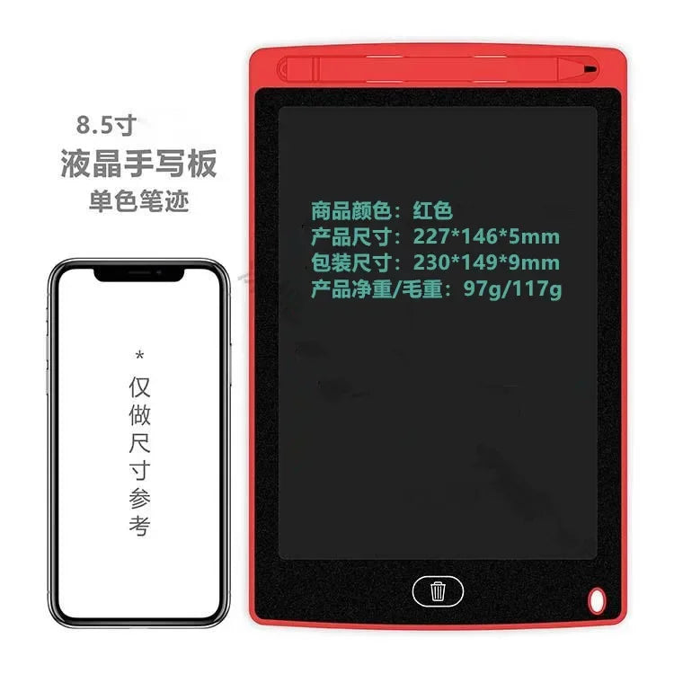 4.4/8.5 Inch LCD Drawing Tablet Children'S Electronic Handwriting Tablet LCD Light Energy Drawing Board Kids Toys
